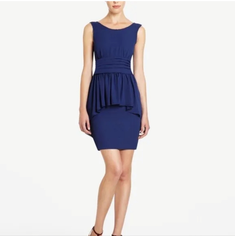 BCBG Maxazria  peplum dress